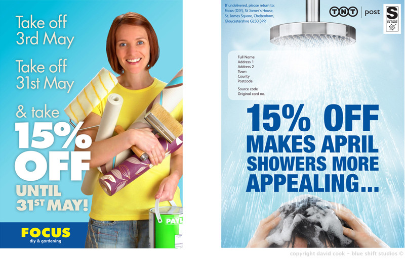 Focus DIY mailers