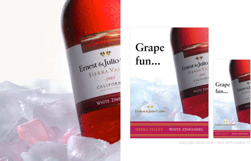 rose wine posters